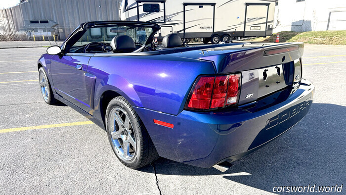 Ford Solo Fabricó 495 De Estos Mustangs Y Este Tiene Poco Más De 2K Millas | Carscoops